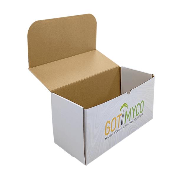 Large Paper Mailer Box Matt / Glossy Lamination Long Fruit Shipping Boxes