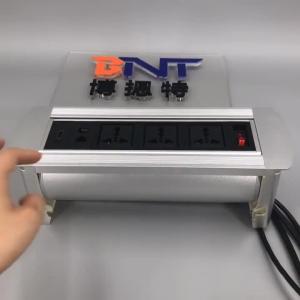 Best Conference manual rotate EU power table socket box with usb wholesale