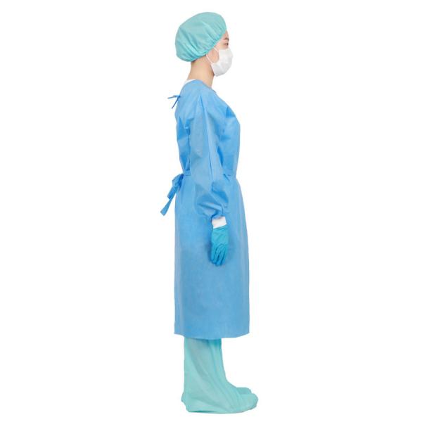 FDA Aami Level 4 Isolation Gown / Disposable Medical Isolation Gown
