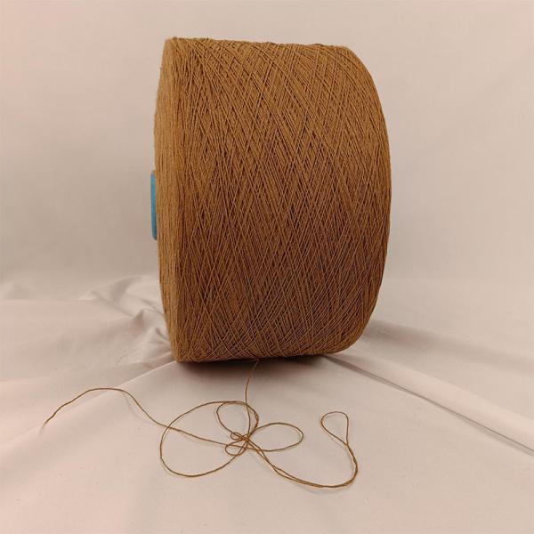 Ne 8/1 Ginger And Brown Cotton Yarn For Weaving