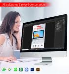 IPS Frameless DDR3 8GB Touch Screen AIO PC I5 I7 I9 Desktop Computers
