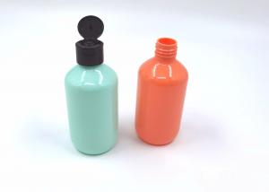 Best Orange Plastic Cosmetic Bottles 100ml 200ml 250ml Shampoo Hair Conditioner Container wholesale