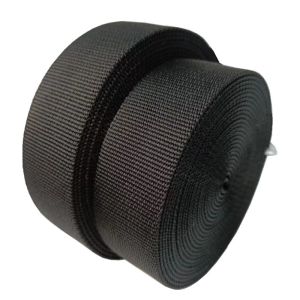 Best Polypropylene Webbing High Strength Plain Weave 30mm Black Woven Pp Strap For Outdoor Use wholesale