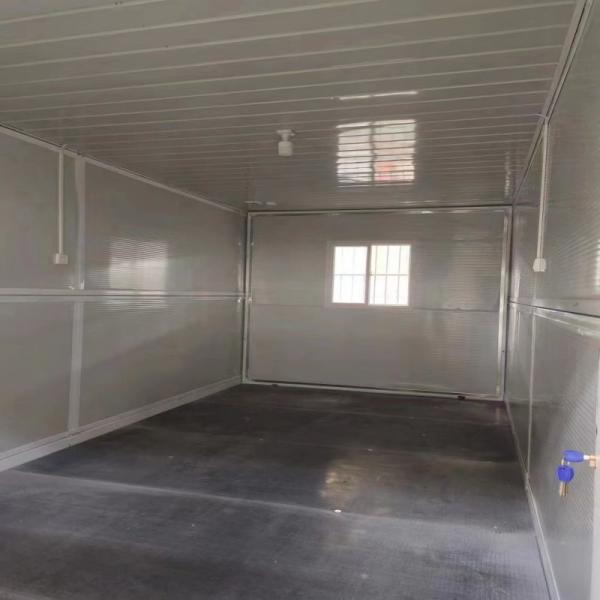 Expandable Modern Design White Prefab Folding Container House for Small Office or Villa