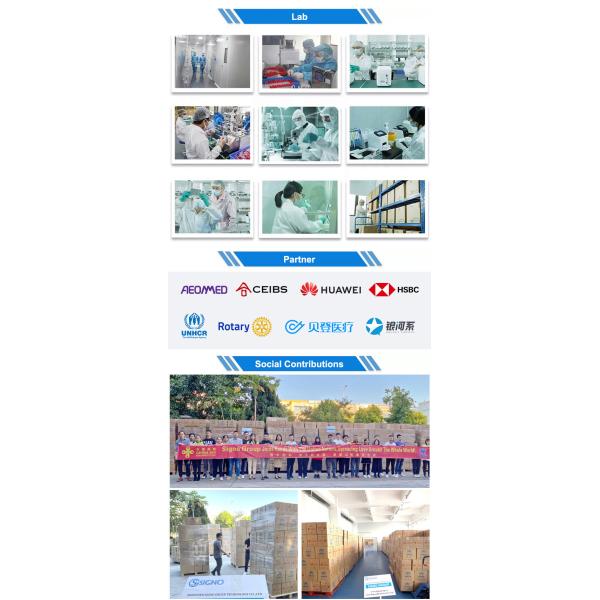 Signo Colloidal Gold Diagnosis Saliva Nasal Swab Ivd Rapid Antigen Testing Kit