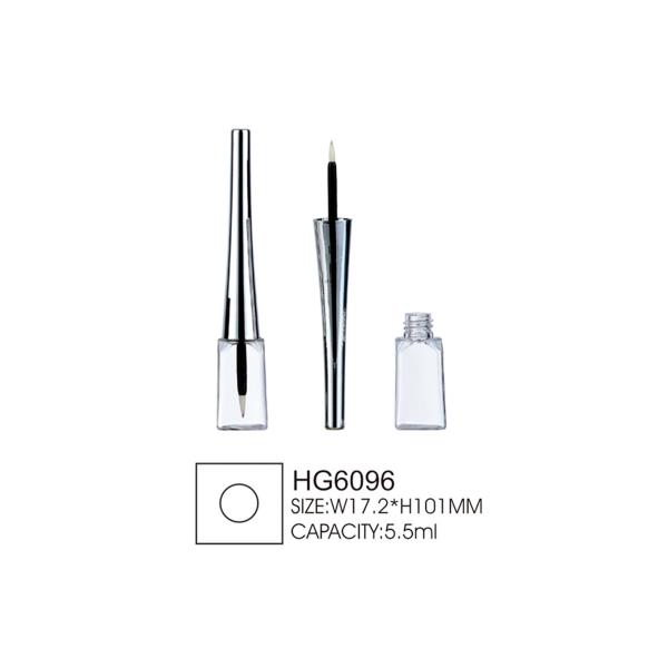 Recyclable Empty Eyeliner Tubes 5ml Square Liquid Eyeliner Packaging