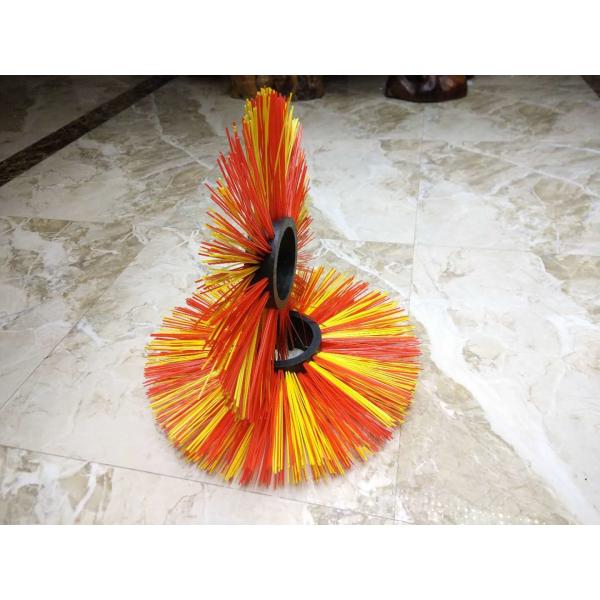 Tufted Circle Wide Segment Sweeper Wafer Brush