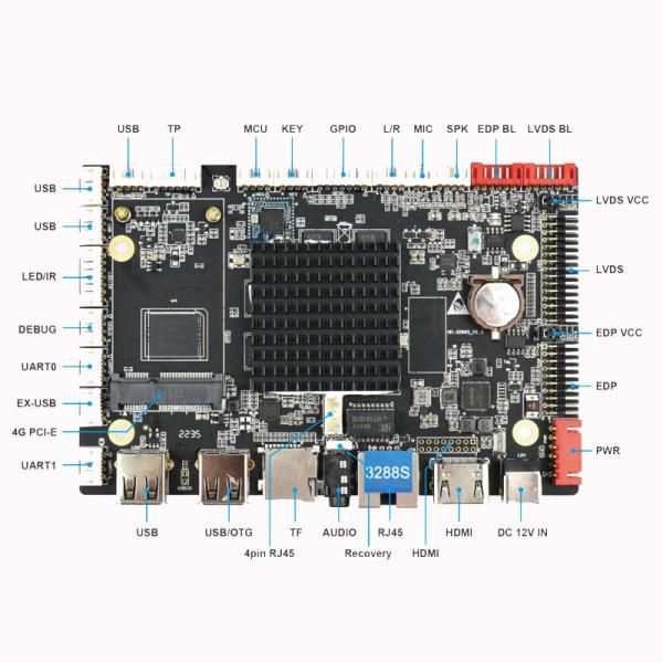 Cheap Android Board LCD EDP Motherboard RK3288 2K 4K LCD Control Board for sale