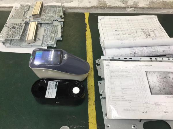 Cheap Portable Multi Angle Spectrophotometer 3nh YS3060 To Check Color Difference For Computer Machine Box for sale