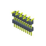 Industrial PCB Header Connector , Single Row Header Connector Signal Transmissio