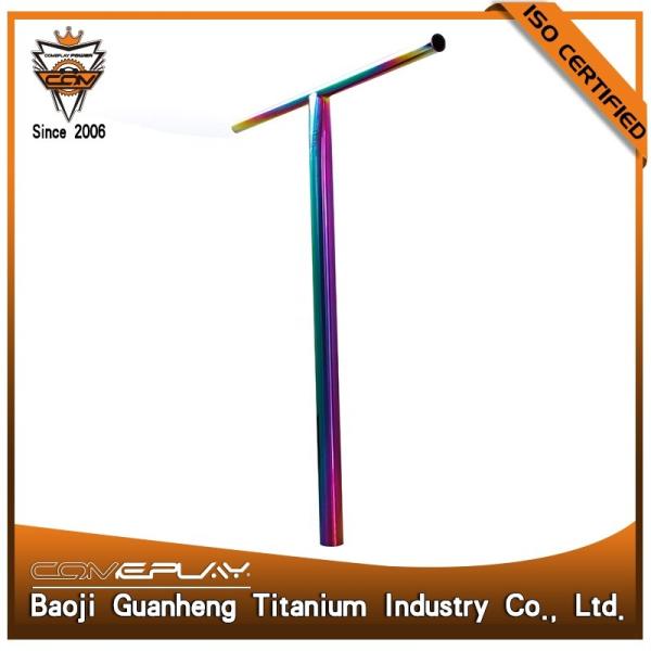 Grade 9 Titanium Scooter Bars Standard / Oversize Uptube Ultra Light Weight