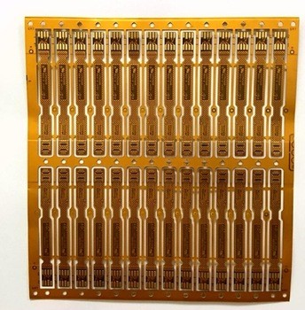 PI Material Flexible Printed Circuit Board Double Sides 2.0oz Copper Thickness