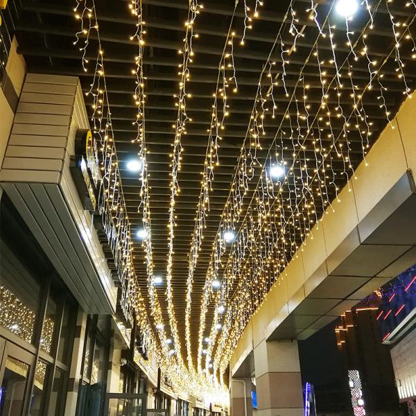 Fairy Window Curtain Lights Remote Control 16 Color Changing String Lights for Bedroom Decor Valentine's Day Christmas Weddings