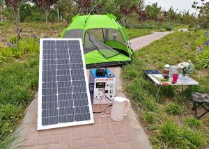 China Rechargeable Solar LED Home Lighting System Portable DC 100KW MPPT Controller on sale