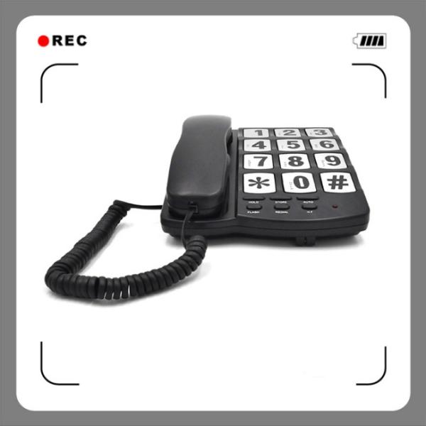 OEM Big Button Telephone LED Indicator High Volume Landline Phones
