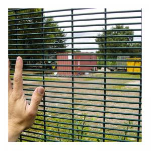 Best Metal Frame 3d Curved PVC Garden Fence for Modern Stylish Anti-Climbing Protection wholesale