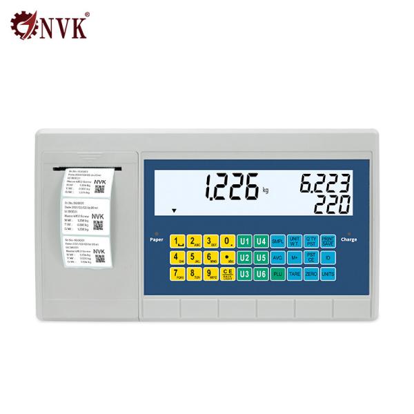 Cheap Counting Indicator Display Label Printer Digital Weighing Indicator with Label Printer for Floor Scales Bench Scale Indi for sale