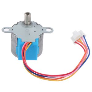 Best Faradyi Support CUstomization 24Byj48 4 Phase 5 Wire 12V Round Geared Reducer Stepper Motor wholesale