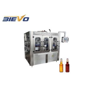 Best Crown Cap Glass Bottle Carbonated Drink Filling Machine BGF12-6 wholesale