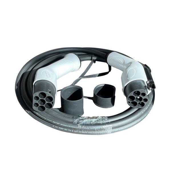 EV Charging Cable Type 2 To GBT Adapter IEC 62196 With GBT Charging Connector 32A 3 Phase 22KW 5M