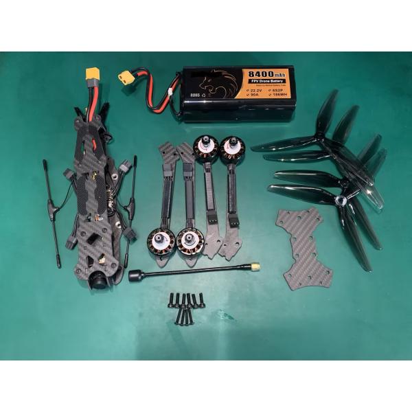 FPV Drone 13inch 15inch 4.9G-6G 3W VTX 915ELRS VRX Heavy Payload 7KG 8KG Race FPV Drone Flight Mode 45 Minutes FPV Rc Drones