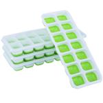Easy Release Stackable PP TPE 14 Ice Cube Molds For Whiskey