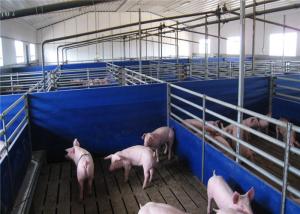 Best Agricultural Steel Farm Sheds Cattle / Pig Shelter For Rural 100~150 Km/H Wind Load wholesale