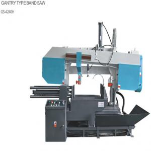 Best Worm Reducer Horizontal Mitering Bandsaw , Powerful Automatic Metal Saw wholesale