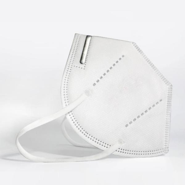 Vertical Fold Flat Foldable FFP2 Mask customized Medical Disposable Face Mask