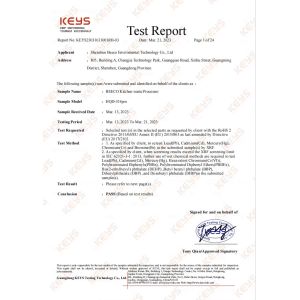 RESUN ENERGY CO,.LTD Certifications
