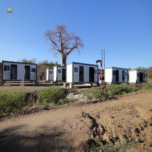 Q355 Q235 Modular Container Buildings Prefab Container Homes Customized