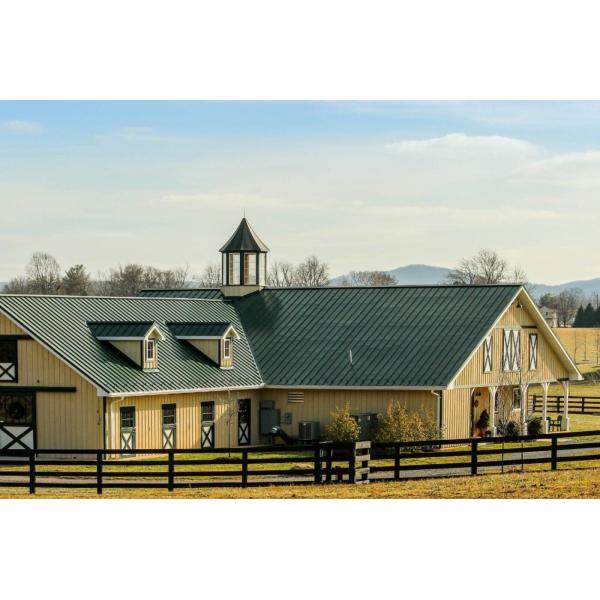 Source Prefabricated Warehouse Steel Structure Building with Cutting Service and Aluminum Alloy Window at Easy Installation