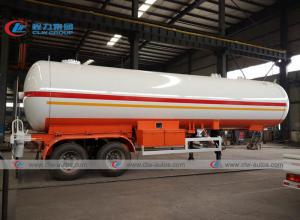 Best 2 Axle  40.5M3 20MT  Tank Semi Trailer For LPG Transportion tanker semi trailer wholesale