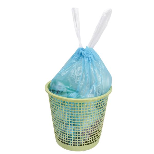 Affordable and Thickened Household Drawstring Garbage Bag for Office Waste Disposal