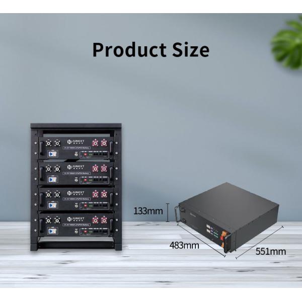 51.2V 48V 100Ah stacked battery lithium-ion server rack ecommunications backup grouptel