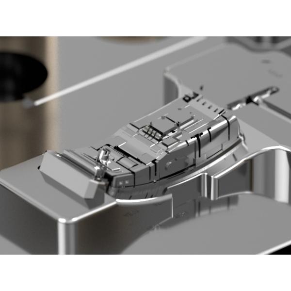 OEM / ODM : Double Injection Molding & Transparent Headphone Lower Housing (1*2) No.23306 &23307