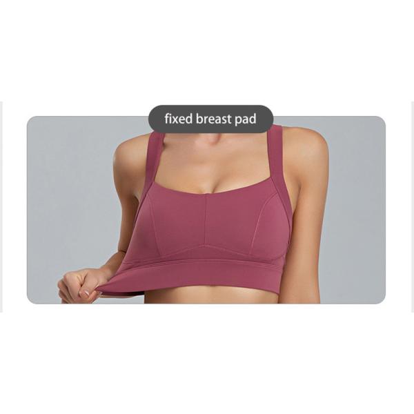 Womens Cross Strappy Plus Size Sports Bra Running High Elastic Active Stretch