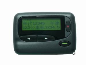 Black Pocsag Alphanumeric Pager Chinese Language 4 Paging Addresses