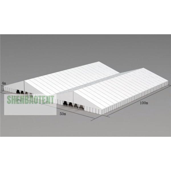 Aluminium Structure Outdoor Event Tent 10000 Square Meters Large Fair Temporary Exhibition Hall