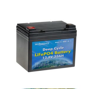 Best 12.8V 33Ah Bluetooth LiFePO4 Battery Pack For RV wholesale