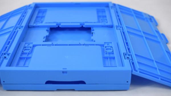 Cheap plastic collapsible crate plastic stackable crates folding boxs with lids for sale