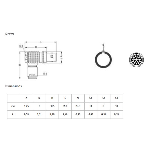 11M Special Long RED EPIC / Dragon Touch Screen Cable Lemo 16 Pin To 16 Pin