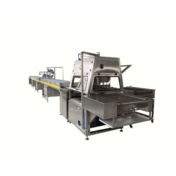 Industrial Chocolate Biscuit Coating Machine / Making Machine