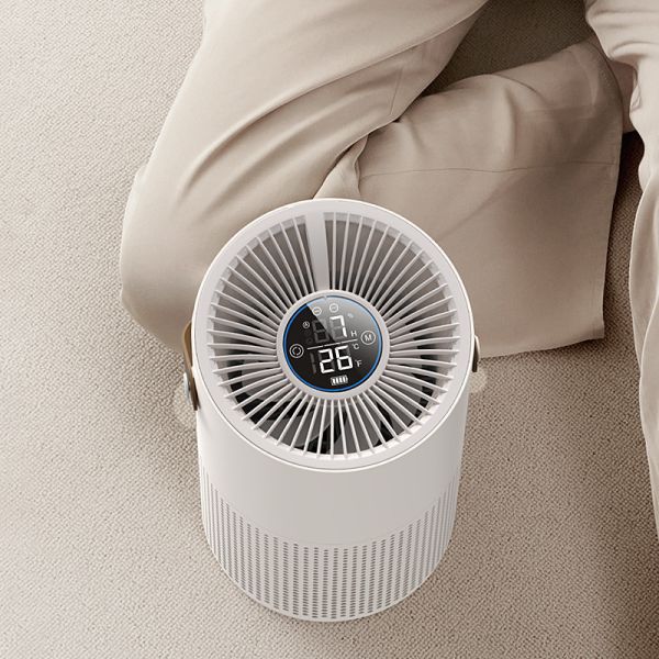 ABS Car Air Purifier Releasing Trace Active Oxygen with 20ml/h Humidification