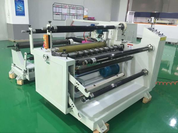 1300 Copper Foil Roll Slitting And Rewinding Machine With Electirc Heating Laminating