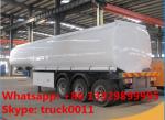 3 axle good price new 30000L fuel tank trailer for Zimbabwe, 3 axles 30m3 bulk