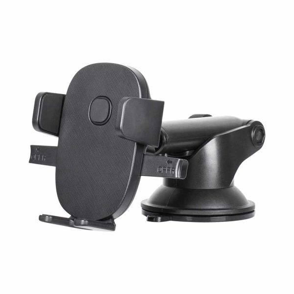 360 Degree Rotatable Windshield Cell Phone Holder Portable 16cm Auto Locking