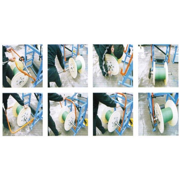 Professional Wire And Cable Machinery Electrical Wire Rope Winding Machine