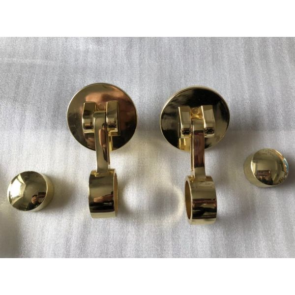 H050 Funeral Articles Casket Handles / Gold European Style Casket Accessories