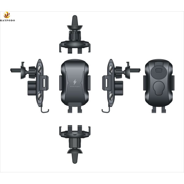 Infrared 10W Wireless Mobile Charger , Qi Wireless Charging Pad USB Port Socket